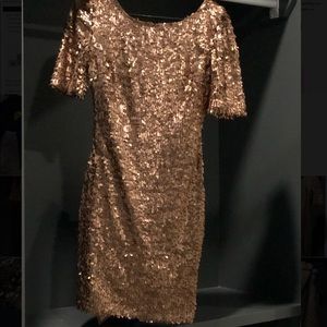 Gorgeous Sequin Sheath Dress - small